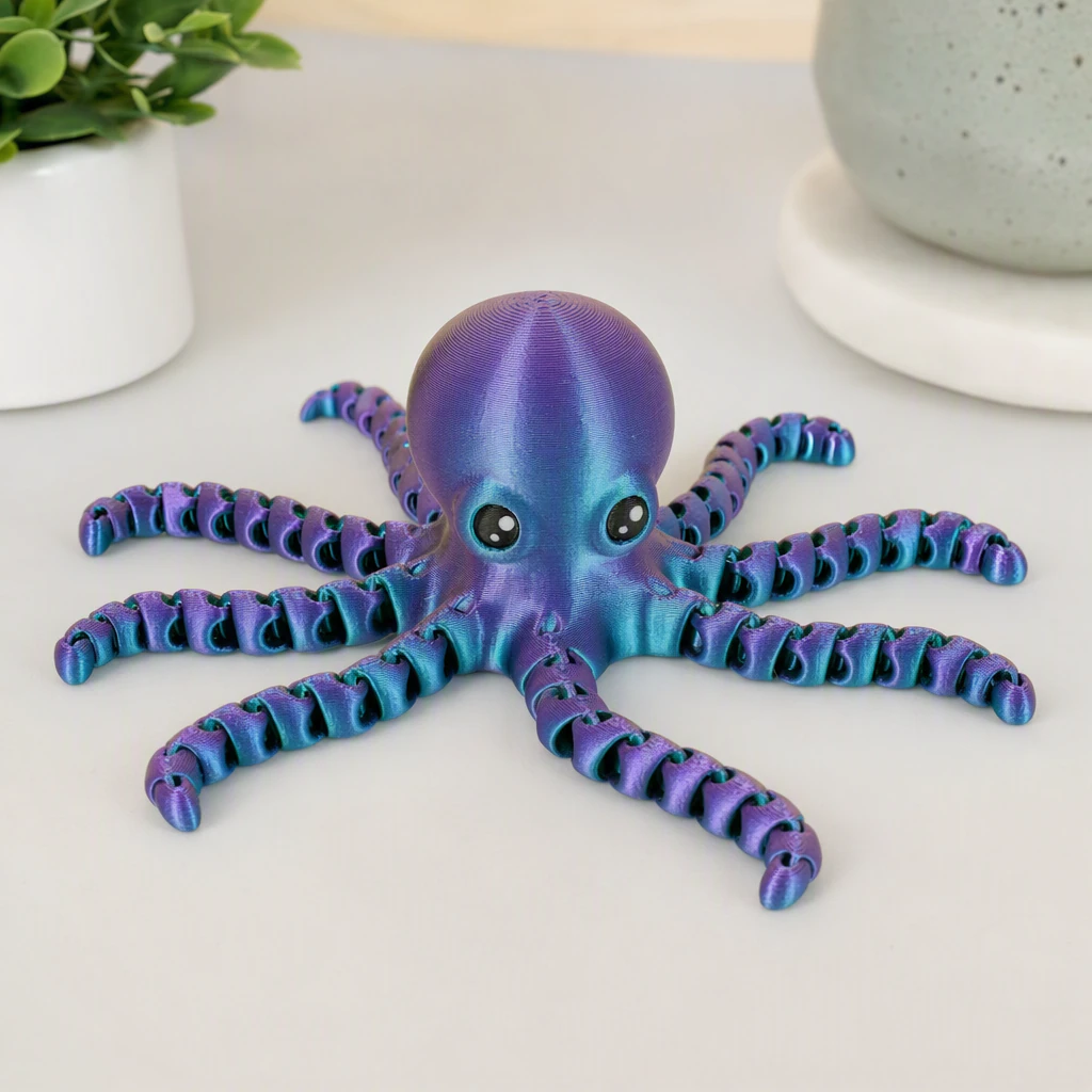 Cute Articulated Octopus