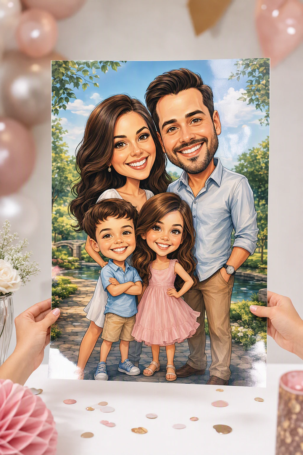 Custom Caricature Print 11×17