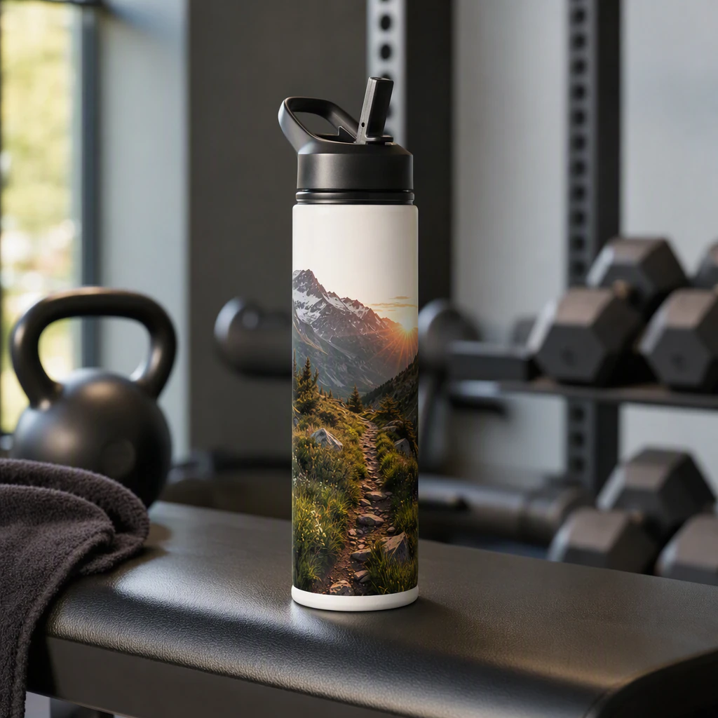 22 oz Custom Water Bottle