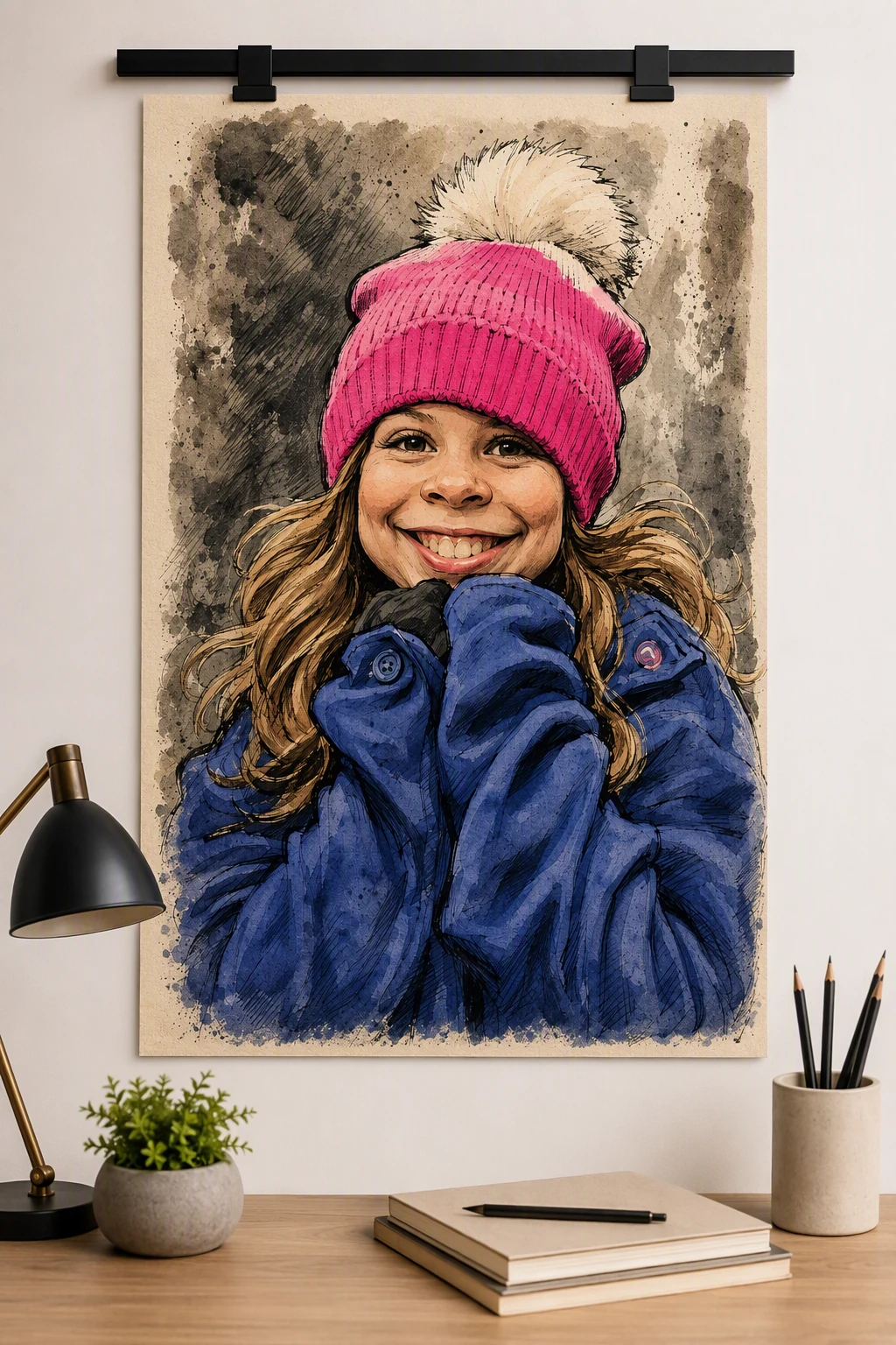 Custom Digital Art Print 13×19 finished print