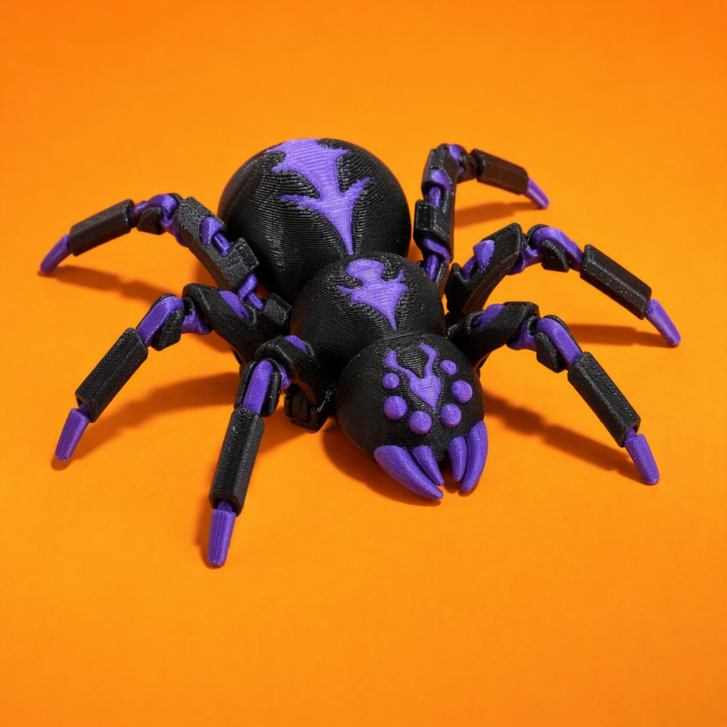 Articulated Halloween Spider